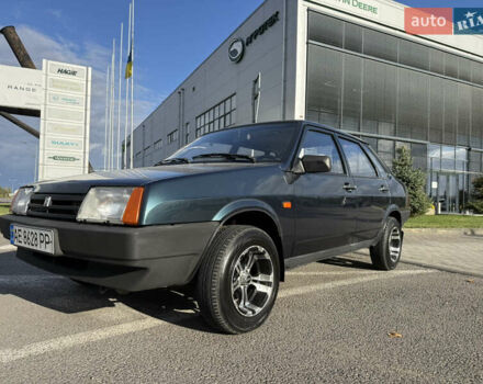 Зеленый ВАЗ 21099, объемом двигателя 1.5 л и пробегом 99 тыс. км за 2900 $, фото 4 на Automoto.ua