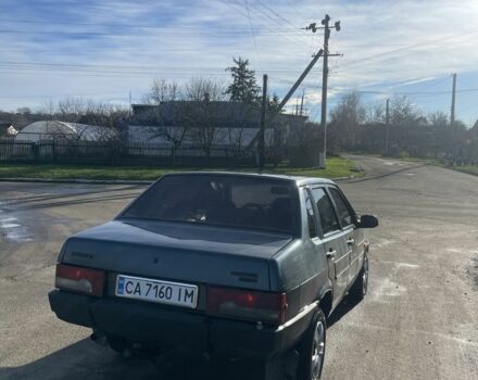 Зеленый ВАЗ 21099, объемом двигателя 1.5 л и пробегом 102 тыс. км за 1350 $, фото 3 на Automoto.ua