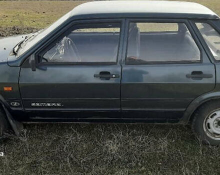 Зелений ВАЗ 21099, об'ємом двигуна 1.6 л та пробігом 192 тис. км за 2350 $, фото 3 на Automoto.ua