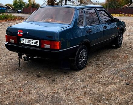 Зеленый ВАЗ 21099, объемом двигателя 1.5 л и пробегом 0 тыс. км за 1500 $, фото 2 на Automoto.ua