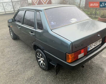 Зеленый ВАЗ 21099, объемом двигателя 1.5 л и пробегом 225 тыс. км за 1350 $, фото 19 на Automoto.ua