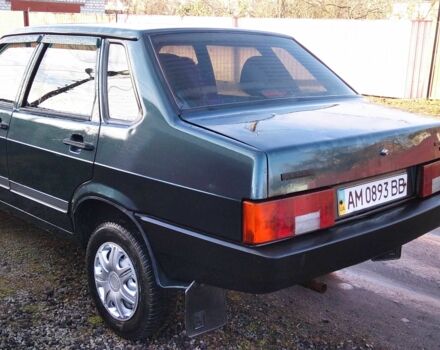 Зеленый ВАЗ 21099, объемом двигателя 1.5 л и пробегом 1 тыс. км за 1550 $, фото 1 на Automoto.ua