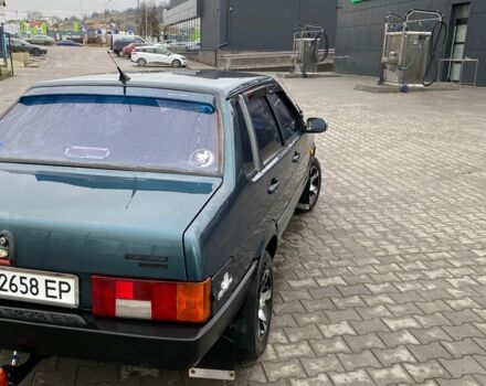 Зеленый ВАЗ 21099, объемом двигателя 1.5 л и пробегом 188 тыс. км за 1800 $, фото 5 на Automoto.ua