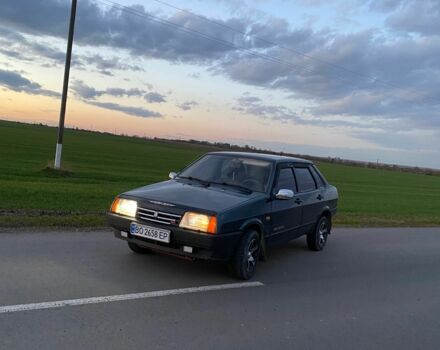 Зеленый ВАЗ 21099, объемом двигателя 1.5 л и пробегом 188 тыс. км за 1800 $, фото 14 на Automoto.ua