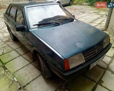Зелений ВАЗ 21099, об'ємом двигуна 1.6 л та пробігом 151 тис. км за 800 $, фото 1 на Automoto.ua