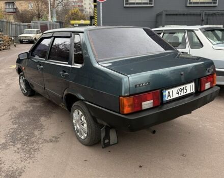 Зеленый ВАЗ 21099, объемом двигателя 1.5 л и пробегом 170 тыс. км за 1400 $, фото 4 на Automoto.ua