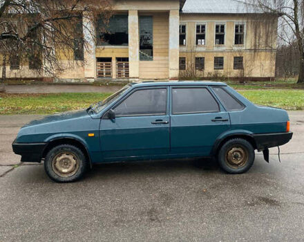 Зеленый ВАЗ 21099, объемом двигателя 1.6 л и пробегом 104 тыс. км за 2100 $, фото 2 на Automoto.ua
