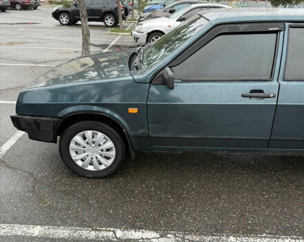 Зелений ВАЗ 21099, об'ємом двигуна 1.5 л та пробігом 163 тис. км за 2000 $, фото 1 на Automoto.ua