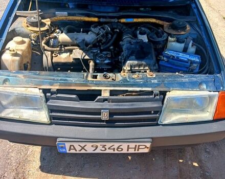 Зеленый ВАЗ 21099, объемом двигателя 15 л и пробегом 500 тыс. км за 620 $, фото 4 на Automoto.ua