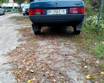 Зеленый ВАЗ 21099, объемом двигателя 1.5 л и пробегом 250 тыс. км за 600 $, фото 1 на Automoto.ua