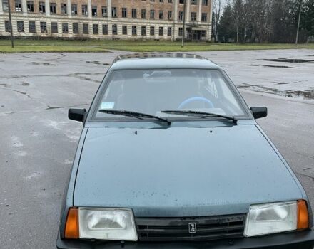 Зеленый ВАЗ 21099, объемом двигателя 1.5 л и пробегом 300 тыс. км за 1700 $, фото 1 на Automoto.ua