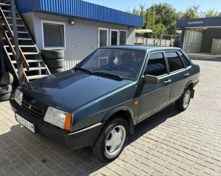 Зеленый ВАЗ 21099, объемом двигателя 1.5 л и пробегом 181 тыс. км за 2100 $, фото 3 на Automoto.ua