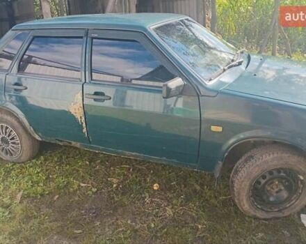 Зелений ВАЗ 21099, об'ємом двигуна 1.5 л та пробігом 230 тис. км за 1100 $, фото 3 на Automoto.ua