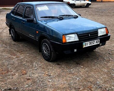 Зеленый ВАЗ 21099, объемом двигателя 1.5 л и пробегом 0 тыс. км за 1500 $, фото 1 на Automoto.ua