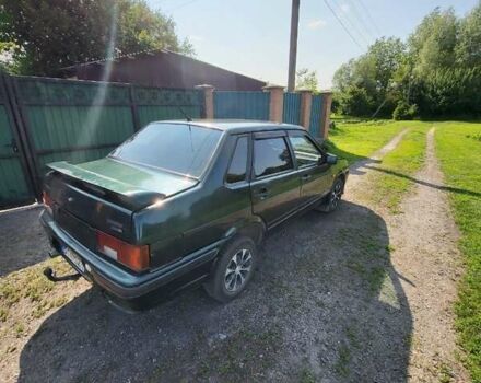 Зеленый ВАЗ 21099, объемом двигателя 1.5 л и пробегом 180 тыс. км за 1690 $, фото 2 на Automoto.ua