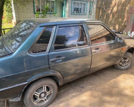 Зеленый ВАЗ 21099, объемом двигателя 1.5 л и пробегом 350 тыс. км за 528 $, фото 1 на Automoto.ua