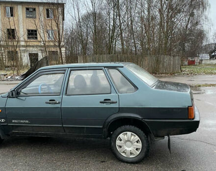 Зеленый ВАЗ 21099, объемом двигателя 1.5 л и пробегом 289 тыс. км за 1700 $, фото 5 на Automoto.ua