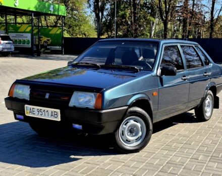 Зеленый ВАЗ 21099, объемом двигателя 2 л и пробегом 126 тыс. км за 2600 $, фото 2 на Automoto.ua