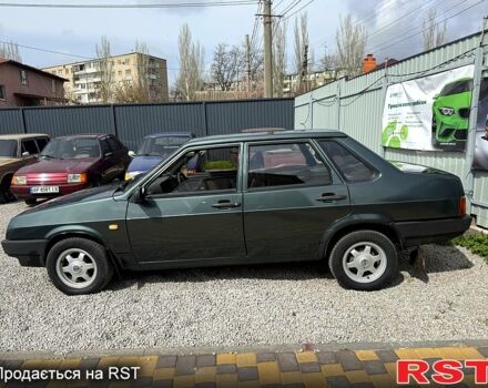 Зеленый ВАЗ 21099, объемом двигателя 1.5 л и пробегом 202 тыс. км за 2000 $, фото 10 на Automoto.ua