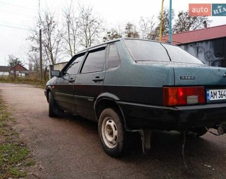 Зеленый ВАЗ 21099, объемом двигателя 1.5 л и пробегом 220 тыс. км за 1500 $, фото 13 на Automoto.ua