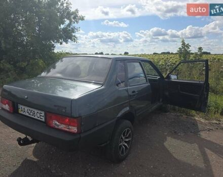 Зеленый ВАЗ 21099, объемом двигателя 1.5 л и пробегом 76 тыс. км за 2300 $, фото 3 на Automoto.ua
