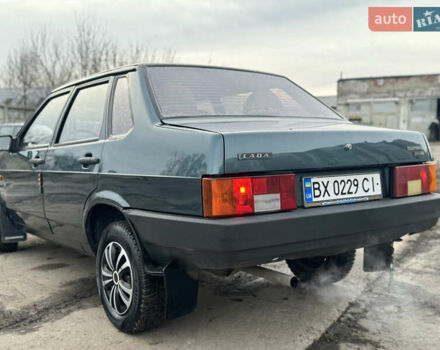 Зеленый ВАЗ 21099, объемом двигателя 1.5 л и пробегом 148 тыс. км за 1750 $, фото 8 на Automoto.ua