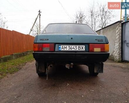 Зеленый ВАЗ 21099, объемом двигателя 1.5 л и пробегом 220 тыс. км за 1500 $, фото 14 на Automoto.ua