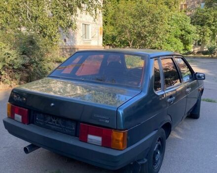 Зеленый ВАЗ 21099, объемом двигателя 1.5 л и пробегом 300 тыс. км за 2050 $, фото 1 на Automoto.ua