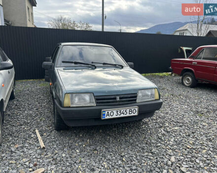 Зеленый ВАЗ 21099, объемом двигателя 1.5 л и пробегом 155 тыс. км за 1150 $, фото 1 на Automoto.ua