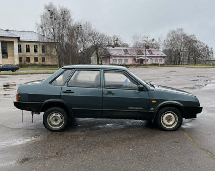 Зеленый ВАЗ 21099, объемом двигателя 1.5 л и пробегом 289 тыс. км за 1700 $, фото 3 на Automoto.ua