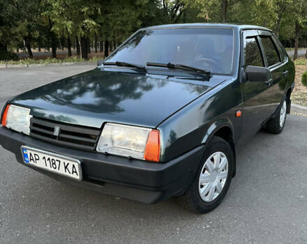 Зеленый ВАЗ 21099, объемом двигателя 1.5 л и пробегом 298 тыс. км за 2750 $, фото 2 на Automoto.ua