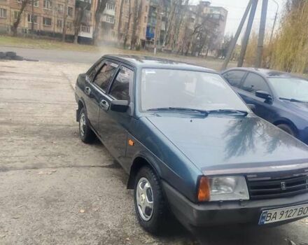 Зеленый ВАЗ 21099, объемом двигателя 1.5 л и пробегом 79 тыс. км за 2300 $, фото 7 на Automoto.ua