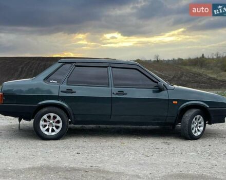 Зелений ВАЗ 21099, об'ємом двигуна 1.5 л та пробігом 160 тис. км за 1650 $, фото 11 на Automoto.ua