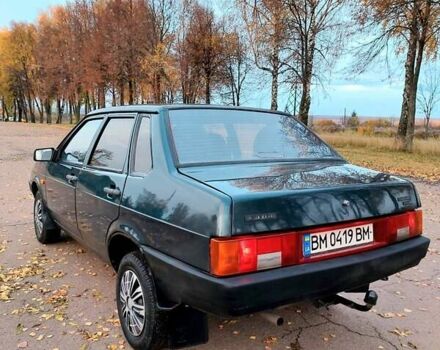 ВАЗ 21099 2005 в Тростянец на Automoto.ua Зеленый ВАЗ 21099, объемом двигателя 1.5 л и пробегом 199 тыс. км за 1800 $, фото 9 на Automoto.ua