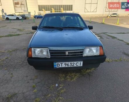 Зеленый ВАЗ 21099, объемом двигателя 1.5 л и пробегом 90 тыс. км за 1850 $, фото 14 на Automoto.ua