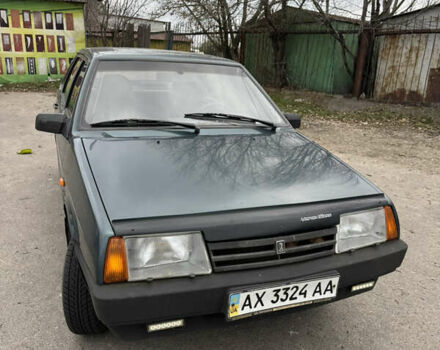 Зеленый ВАЗ 21099, объемом двигателя 1.5 л и пробегом 185 тыс. км за 1250 $, фото 1 на Automoto.ua