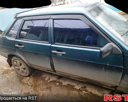 Зелений ВАЗ 21099, об'ємом двигуна 1.5 л та пробігом 196 тис. км за 800 $, фото 1 на Automoto.ua