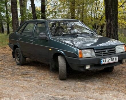 ВАЗ 21099 2005 в Бахмаче на Automoto.ua Зеленый ВАЗ 21099, объемом двигателя 1.6 л и пробегом 100 тыс. км за 1235 $, фото 1 на Automoto.ua