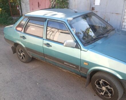 Зеленый ВАЗ 21099, объемом двигателя 0 л и пробегом 1000 тыс. км за 720 $, фото 1 на Automoto.ua