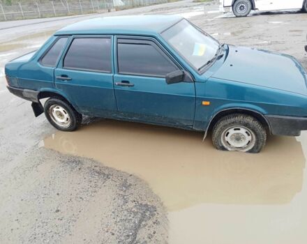 Зеленый ВАЗ 21099, объемом двигателя 0 л и пробегом 17 тыс. км за 1500 $, фото 2 на Automoto.ua