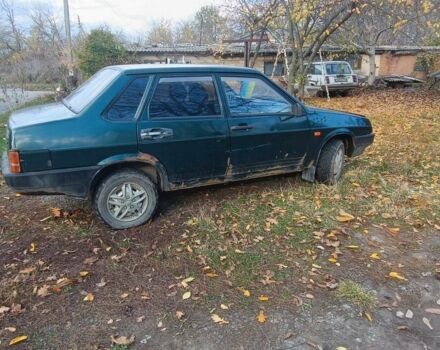 ВАЗ 21099 2005 в Виннице на Automoto.ua Зеленый ВАЗ 21099, объемом двигателя 1.5 л и пробегом 200 тыс. км за 650 $, фото 3 на Automoto.ua