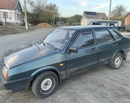 Зелений ВАЗ 21099, об'ємом двигуна 1.5 л та пробігом 278 тис. км за 912 $, фото 3 на Automoto.ua