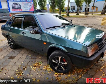 ВАЗ 21099 2005 в Краматорске на Automoto.ua Зеленый ВАЗ 21099, объемом двигателя 1.5 л и пробегом 230 тыс. км за 2000 $, фото 4 на Automoto.ua