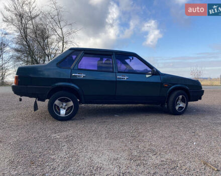 Зеленый ВАЗ 21099, объемом двигателя 1.5 л и пробегом 300 тыс. км за 2100 $, фото 6 на Automoto.ua