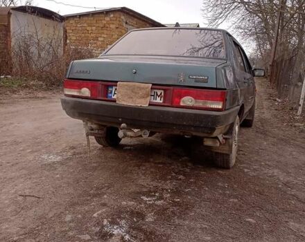 Зелений ВАЗ 21099, об'ємом двигуна 1.5 л та пробігом 194 тис. км за 2200 $, фото 6 на Automoto.ua