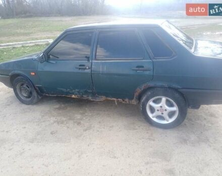 Зеленый ВАЗ 21099, объемом двигателя 1.5 л и пробегом 232 тыс. км за 750 $, фото 9 на Automoto.ua