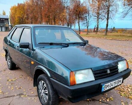 ВАЗ 21099 2005 в Тростянец на Automoto.ua Зеленый ВАЗ 21099, объемом двигателя 1.5 л и пробегом 199 тыс. км за 1800 $, фото 6 на Automoto.ua