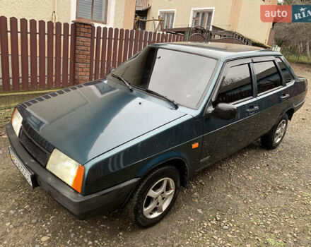 Зелений ВАЗ 21099, об'ємом двигуна 1.6 л та пробігом 155 тис. км за 1850 $, фото 3 на Automoto.ua