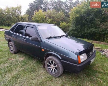 Зеленый ВАЗ 21099, объемом двигателя 0 л и пробегом 175 тыс. км за 1200 $, фото 1 на Automoto.ua