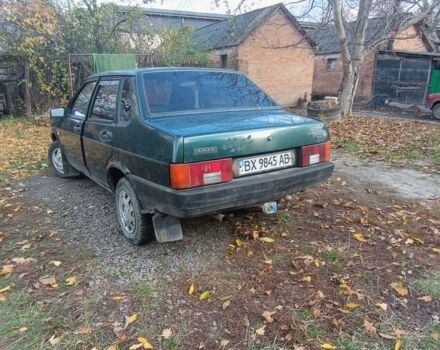 ВАЗ 21099 2005 в Виннице на Automoto.ua Зеленый ВАЗ 21099, объемом двигателя 1.5 л и пробегом 200 тыс. км за 650 $, фото 1 на Automoto.ua
